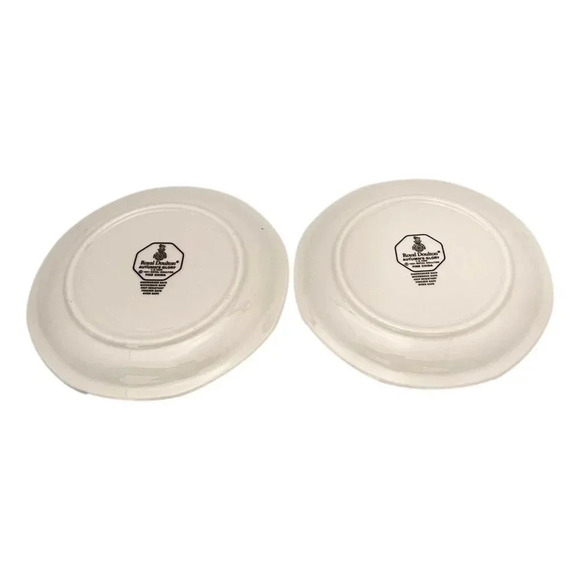 Royal Doulton Autumn Glory Side Plates 6 in Box of 2 Fine China 1995 Vin… - Picture 5 of 7